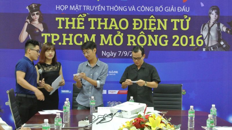 Công bố giải đấu “Thể thao điện tử TP.HCM mở rộng 2016”