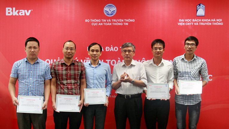 Bkav đào tạo an ninh mạng cho các bộ ban ngành, tỉnh
