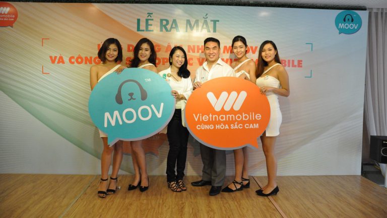 MOOV chuyển giao kho nhạc giải trí độc quyền cho Vietnamobile