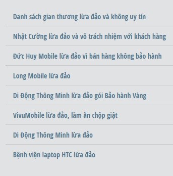 Cửa hàng điện thoại méo mặt vì bị tống tiền trắng trợn
