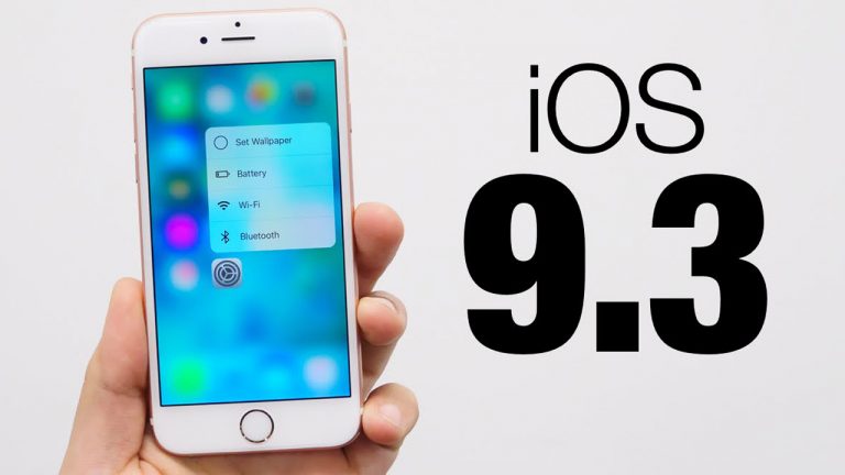 Cách hạ cấp iOS 10 xuống iOS 9.3