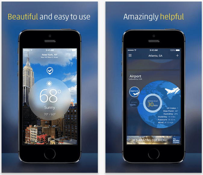 Top 5 ứng dụng thời tiết hữu ích trên iOS