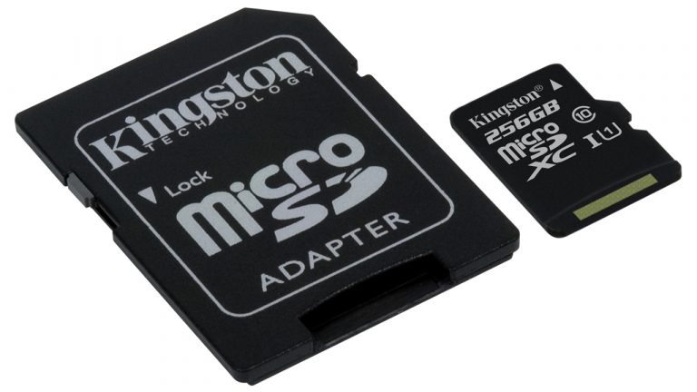 Kingston ra mắt thẻ nhớ 256GB microSDXC Class 10 UHS-I