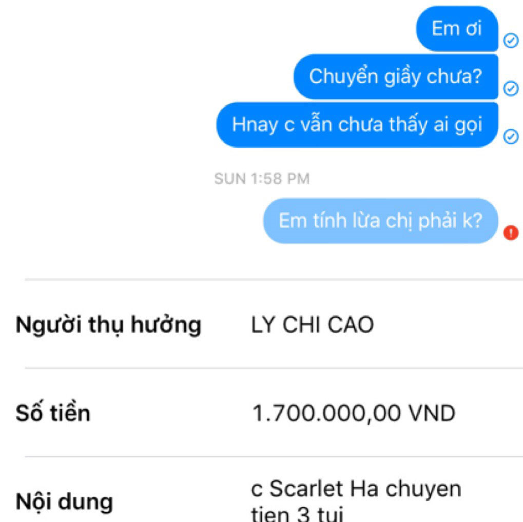 Nở rộ bẫy lừa bán hàng qua mạng