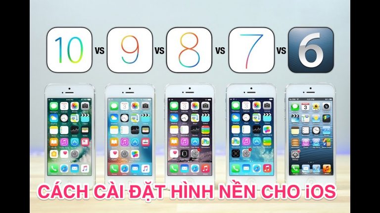 Cách cài đặt hình nền cho điện thoại iPhone