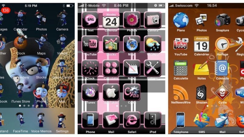 Cách đưa các theme trên máy jailbreak lên máy chưa jailbreak