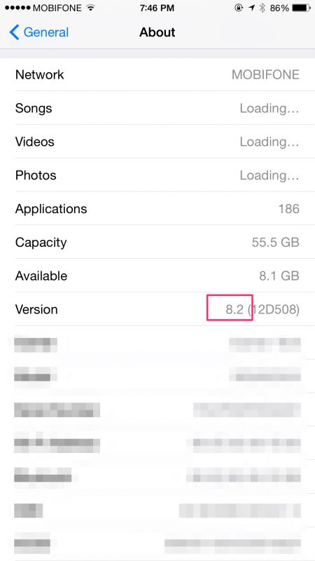 Cách nhận biết hệ điều hành iOS trên máy