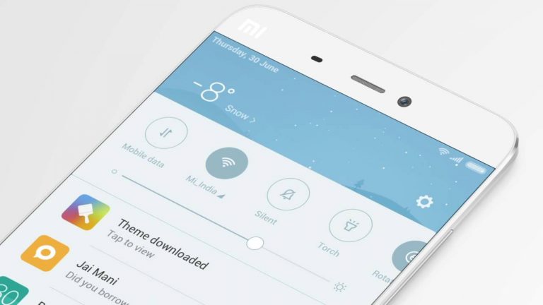 Sửa lỗi thông báo màn hình khóa không xuất hiện trên MIUI 8