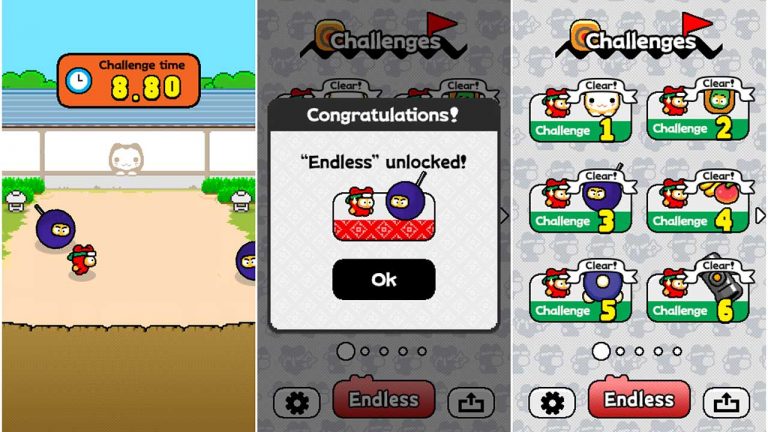 Bạn đã có thể chơi game Ninja Spinki Challenges!! của Nguyễn Hà Đông
