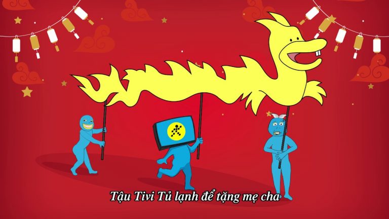 Điện máy xanh tung Clip tết với hình ảnh “Rồng Vàng”