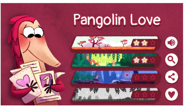 Google tung mini game tê tê siêu đáng yêu cho mùa Valentine 2017
