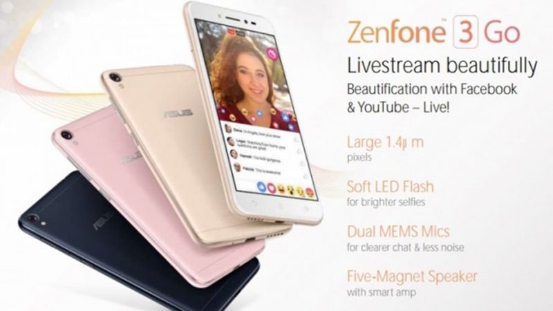 Rò rỉ cấu hình Asus ZenFone 3 Go – smartphone giá rẻ sử dụng USB Type-C