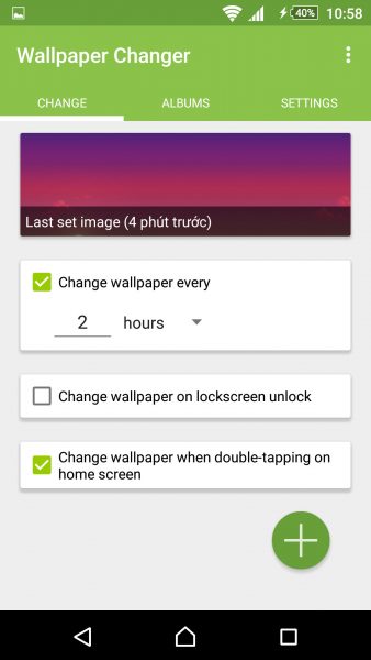 Hướng dẫn cài đặt tự động thay đổi ảnh nền trên Android