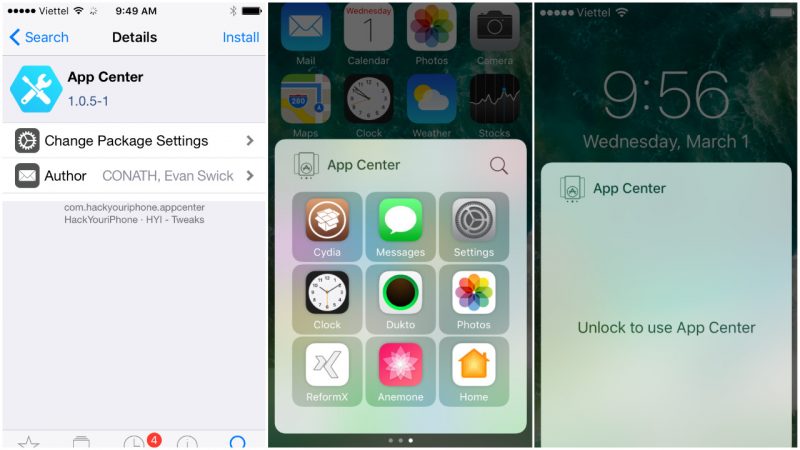 Cách truy cập nhanh các ứng dụng trên iPhone chạy iOS 10