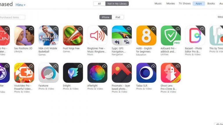 Chia sẻ tài khoản iTunes Full bộ App cho tín đồ sống ảo và hơn thế nữa!