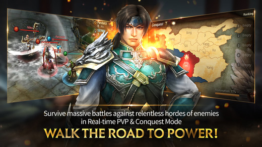 Dynasty Warriors: Unleashed đã cho cho iPhone, phải đổi store để chơi