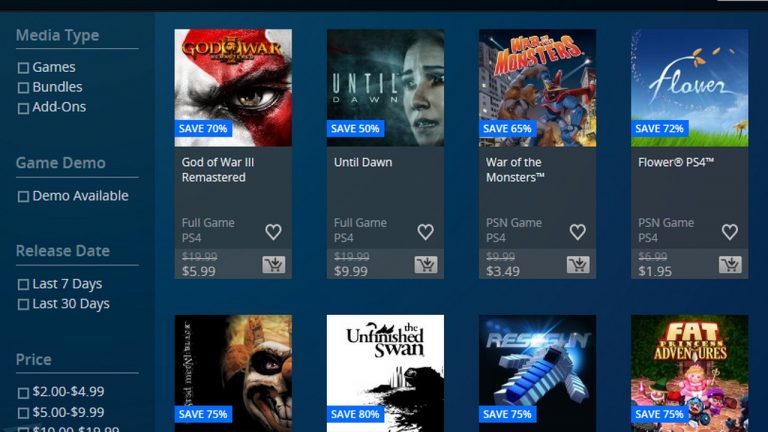 Tổng hợp các khuyến mại game PS4/PS3/Vita cực “khủng” trong tuần