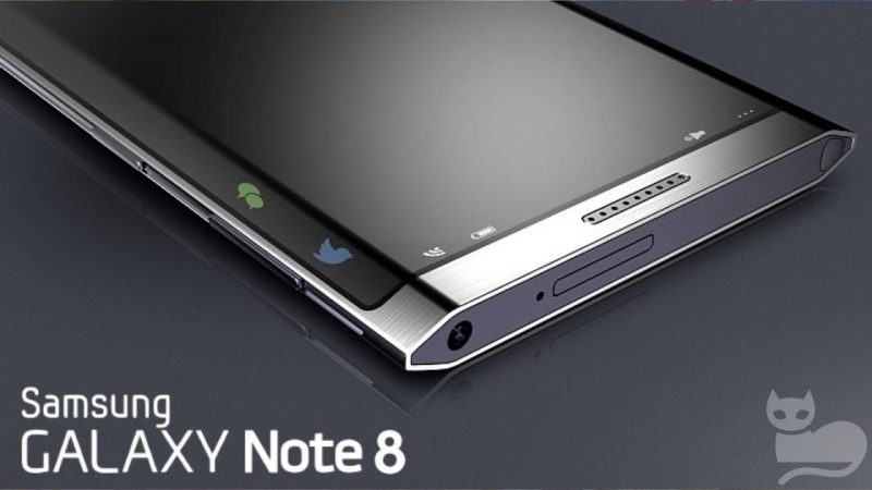 Lộ bản vẽ thiết kế Galaxy Note 8 – viền siêu mỏng, không còn phím HOME cứng