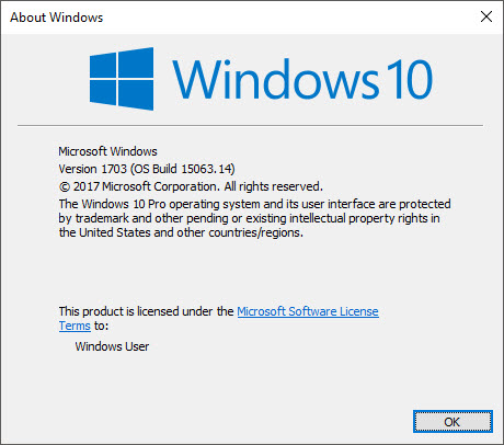 Windows 10 Creators Update