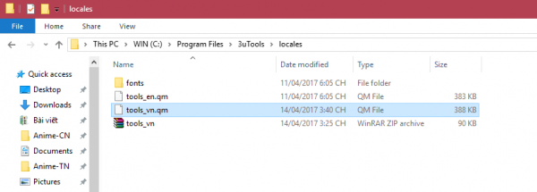 Sử dụng 3uTools bằng ngôn ngữ tiếng Việt