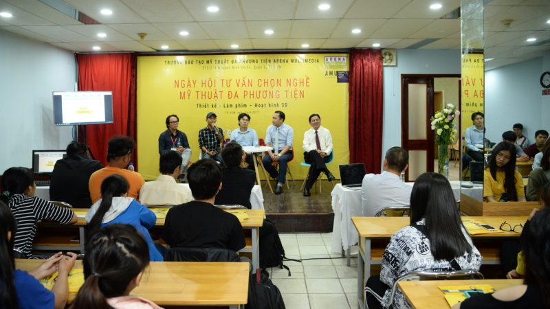 Arena Multimedia tổ chức ngày hội tư vấn ngành mỹ thuật đa phương tiện