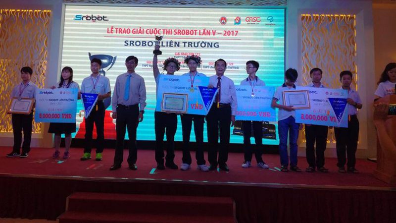 Trao giải cuộc thi SRobot lần V – 2017 dành cho học sinh THPT