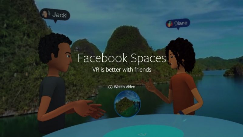 Facebook Spaces: khi mạng xã hội “chạm ngõ” thực tế ảo