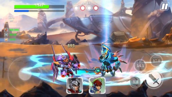 Heroes Infinity beta screenshot