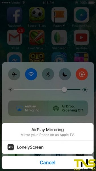 airplay lonelyscreen