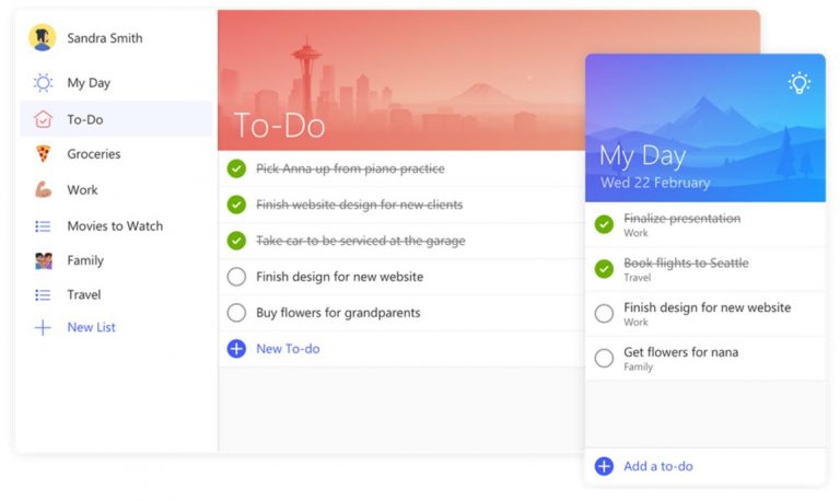 Microsoft To-Do: Lên lịch công việc, nhắc nhở giữa nhiều thiết bị hoàn toàn miễn phí