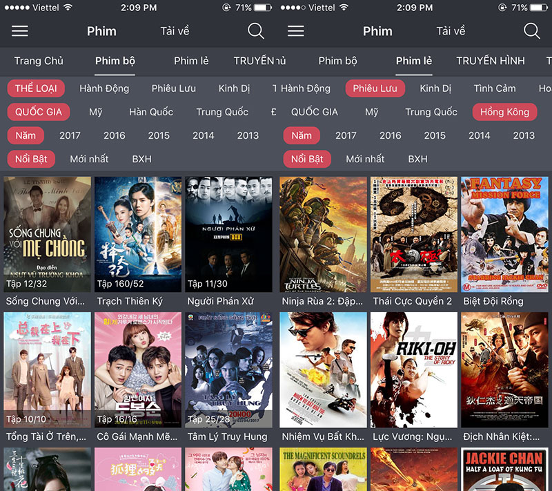 theOne TV: Kho phim mới miễn phí trên iPhone/iPad