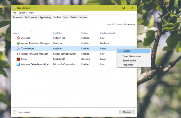 Cách tắt iTunes khi cắm iPhone, iPad vào Windows