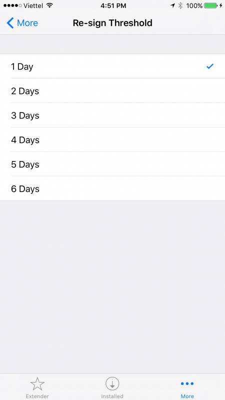 Gia hạn jailbreak iOS 10.2 vĩnh viễn với Extender Installer