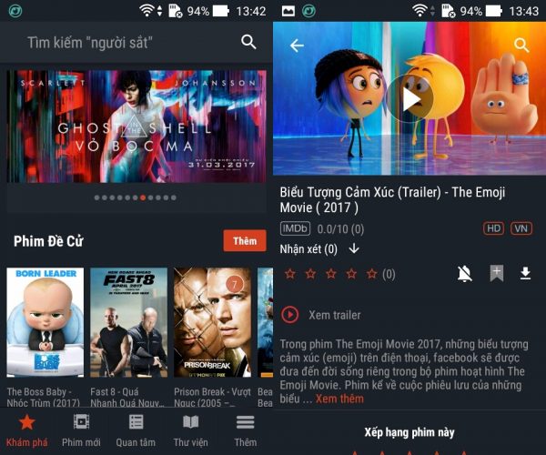 aPhim: Ứng dụng xem phim, TV Show miễn phí và chất lượng cao trên Android
