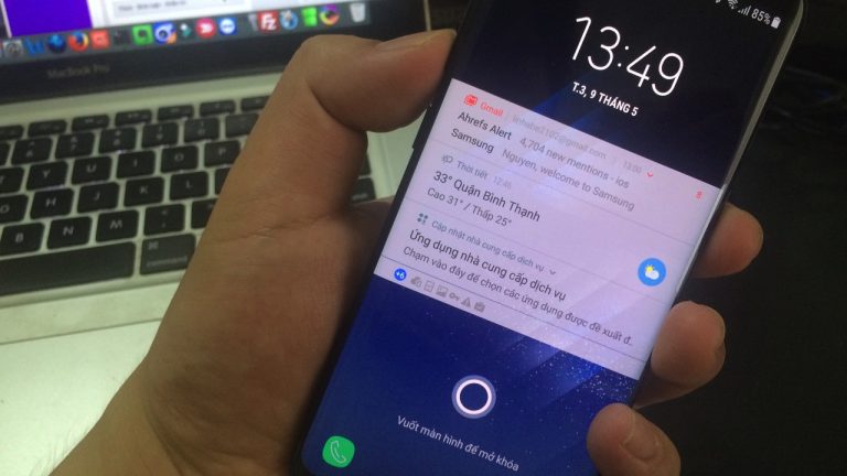Ba cách chụp màn hình Samsung Galaxy S8 dễ dàng và tiện lợi