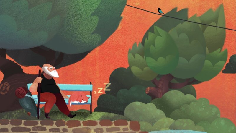 Chia sẻ bạn tựa game mới ra mắt Old Man’s Journey