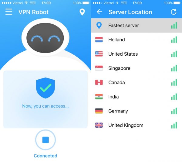 Top 8 phần mềm VPN tốt nhất cho iPhone và thiết bị iOS