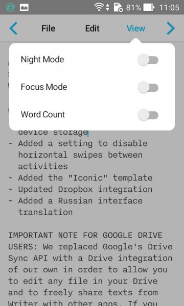 Hướng dẫn soạn thảo văn bản đơn giản và nhanh trên Android