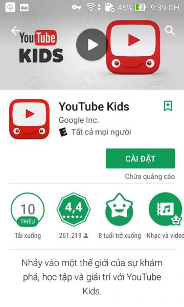 Cách tải và sử dụng YouTube Kids trên Android và iOS