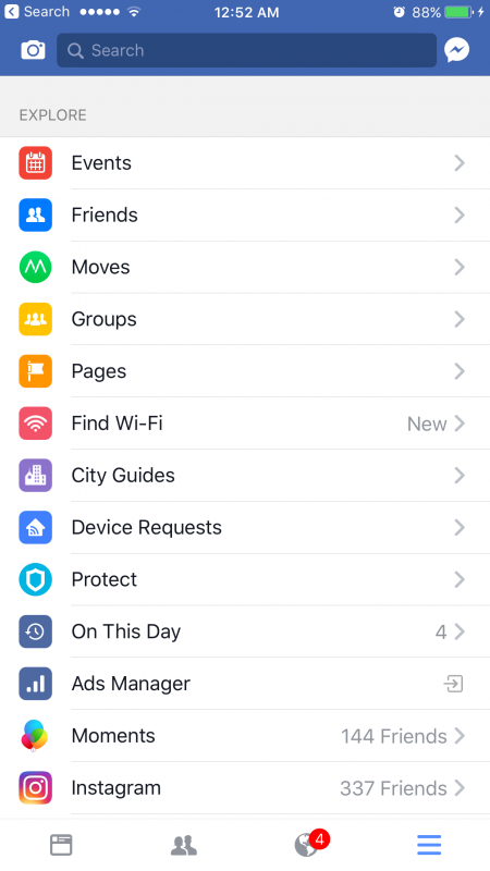 Cách dùng Facebook trên iPhone tìm Wi-Fi miễn phí gần bạn