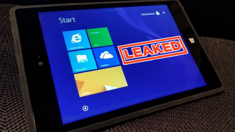 Rò rỉ hình ảnh Surface Mini – chiếc tablet từng bị Microsoft loại bỏ