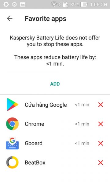 Kaspersky Battery Life: Ứng dụng miễn phí giúp tiết kiệm pin cho Android