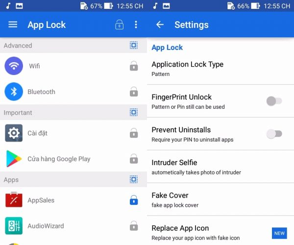 App lock - khóa ứng dụng Android dễ dàng