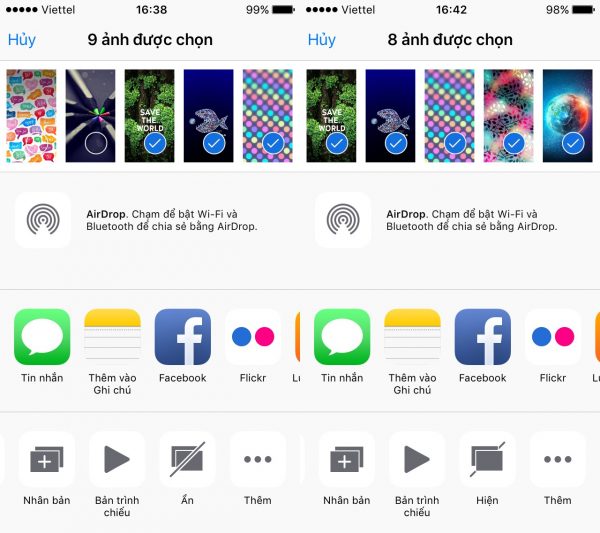 Ẩn và giấu hình ảnh an toàn trên iOS mà không cần ứng dụng