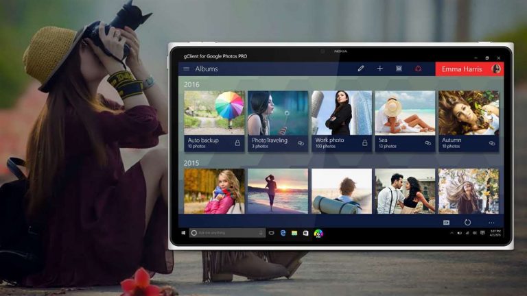 Ứng dụng UWP giúp bạn quản lí, download, chỉnh sửa ảnh trên Google Photos