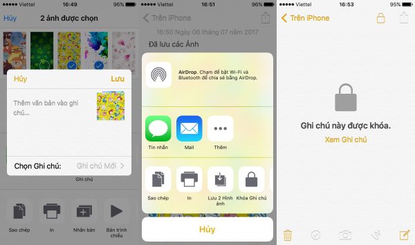 Ẩn và giấu hình ảnh an toàn trên iOS mà không cần ứng dụng