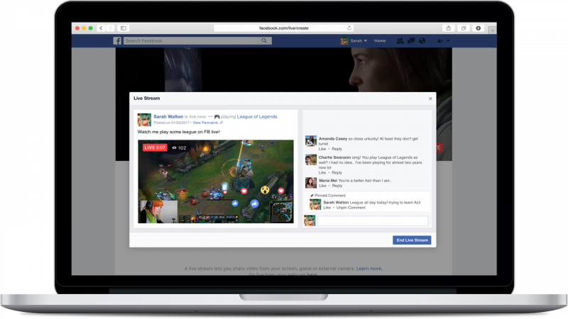 Cách Live stream màn hình chơi game lên Facebook từ Android và iOS