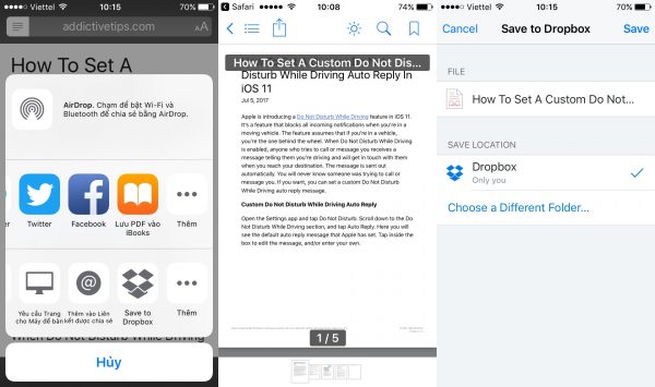8 thủ thuật Safari trên thiết bị iOS mà bạn có thể chưa biết