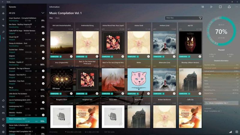 Ứng dụng download torrent cho máy tính chạy Win 10 hỗ trợ Continuum