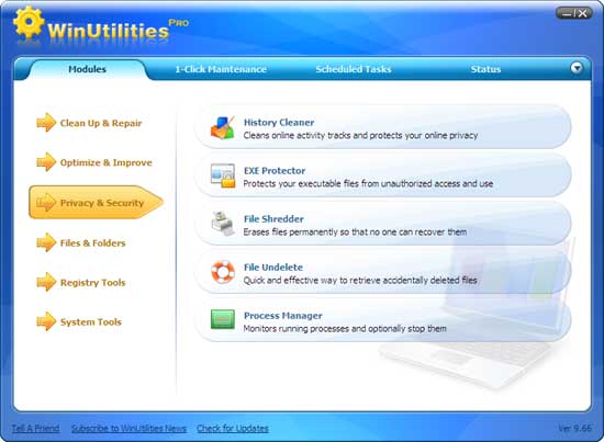 Tăng tốc máy tính với WinUtilities Pro 15.00, đang miễn phí trị giá 40USD